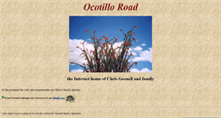 Desktop Screenshot of ocotilloroad.com