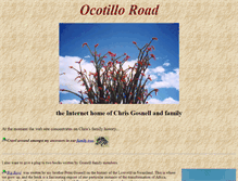 Tablet Screenshot of ocotilloroad.com